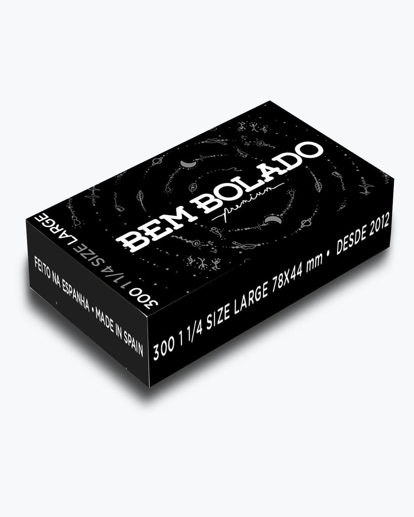 Seda Bem Bolado Premium 1 1/4 Large 300 Folhas Livreto